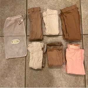 Bloch and capezio dance tights